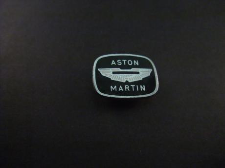 Aston Martin Engels automerk zwart- zilverkleurig